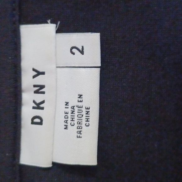 DKNY BASIC BLACK SHEATH DRESS - Picture 6 of 7